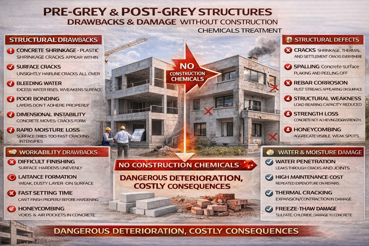 Without Construction Chemicals