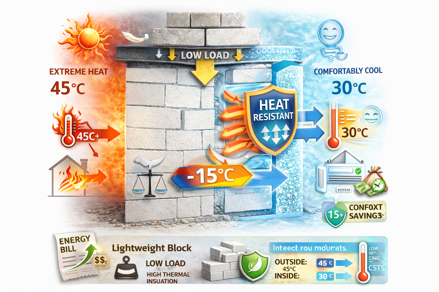 Energy-efficient wall insulation comparison