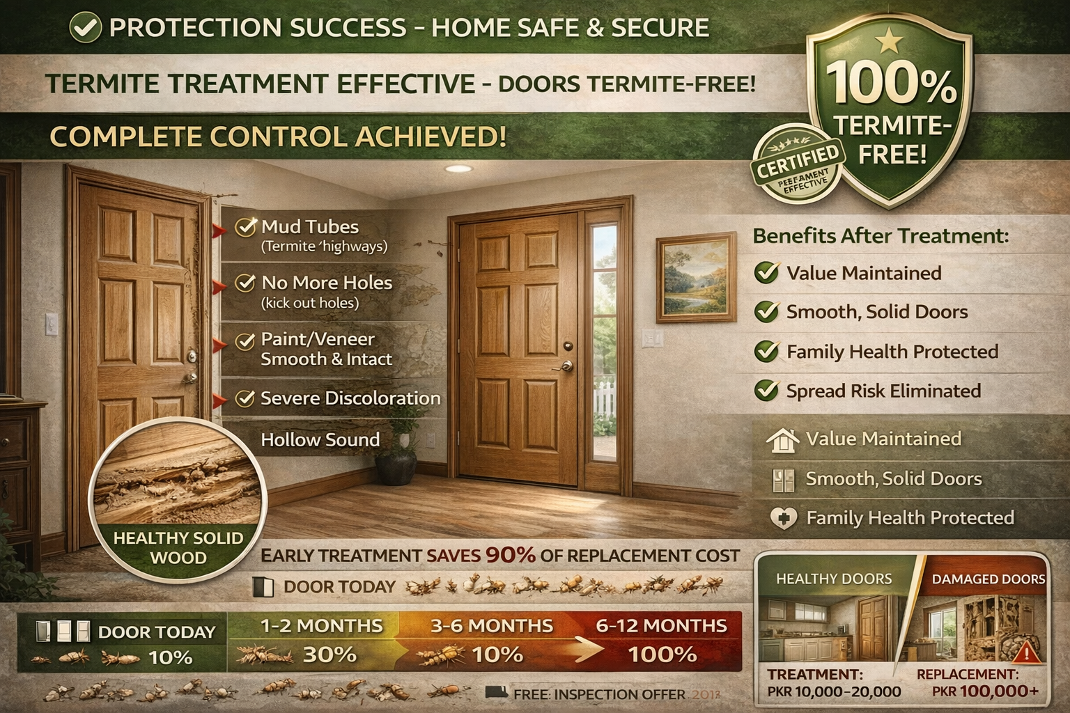 After Termite Treatment Service