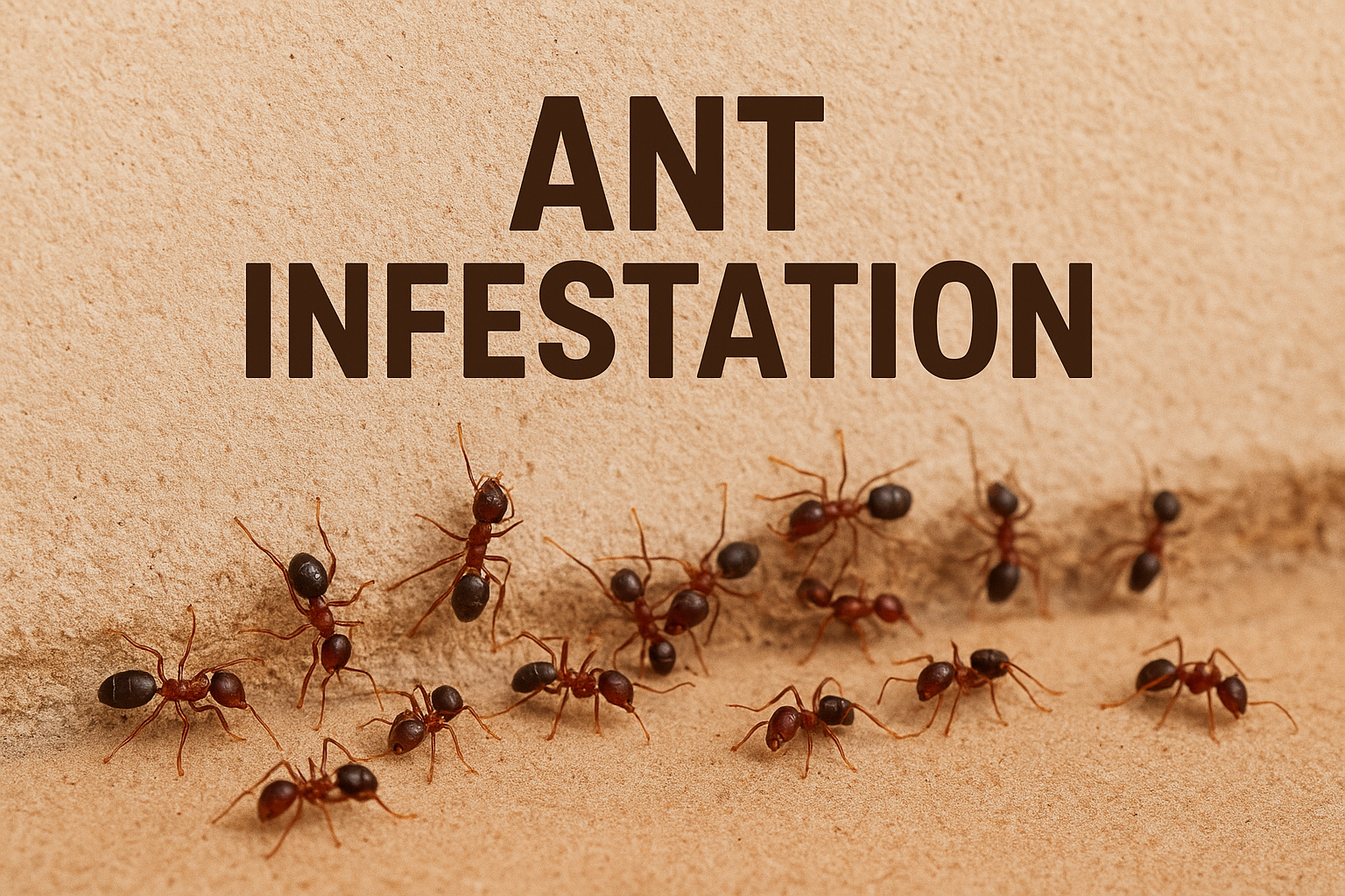 Ant infestation image