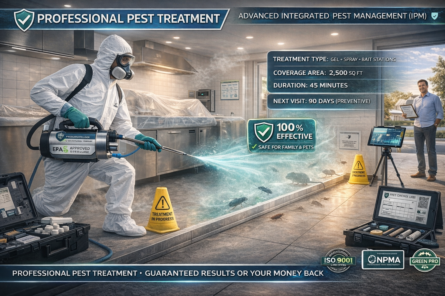 Pest inspection and treatment