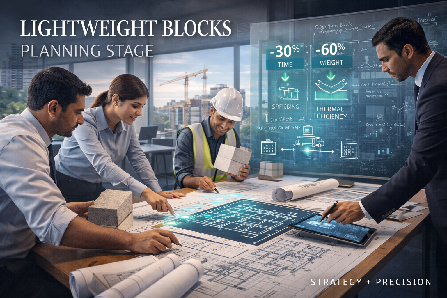 Lightweight blocks planning stage