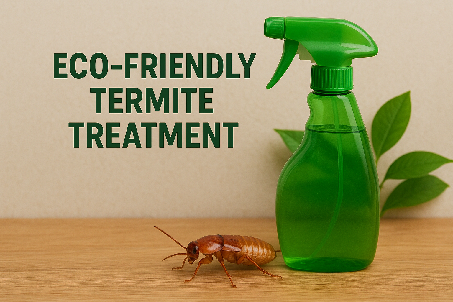 Eco-friendly termite treatment